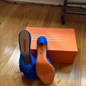 Blue Women's Mules